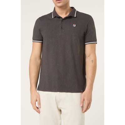 FILA Monza Polo Shirt Licorice Taglia: S | Polo Outlet | Uomo | Nero