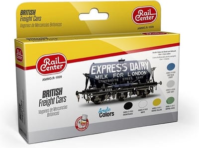 AMMO by Mig Jimenez Hobbyverf Acrylverf - MIG R1009 British Freight Cars - Acryl Set Verf set - 6x 17 ml
