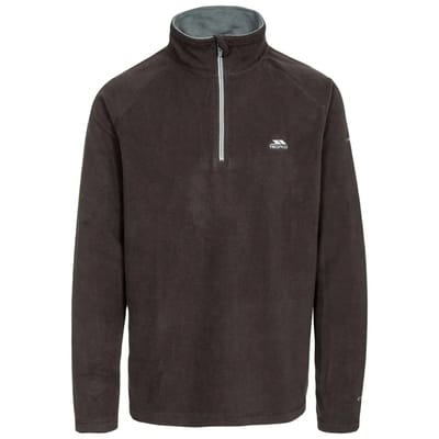 Trespass fleecevest/fleecepullover Blackford - Heren Microfleece At100 Black