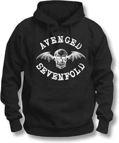 Avenged Sevenfold - Logo Hoodie/trui - XXL - Zwart
