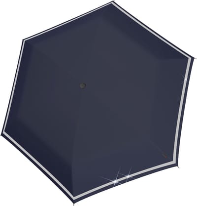 Knirps Rookie Zak paraplu 22 cm - 90cm Diameter - navy reflective
