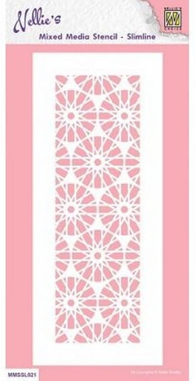 Nellie Snellen Stencil Slimline Size Crystal
