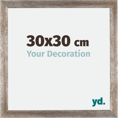 Your Decoration - Fotolijst 30x30 cm - MDF - Metaal Vintage - Mura