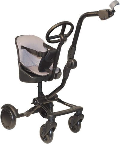 4-wiel peuterstoel en stuurwiel voor kinderwagens en buggy's