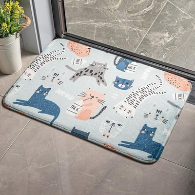 Deurmat Mat Tapijt Slaapkamer Deurmat Toilet Badkamer Antislip Mat Huishoudelijk Absorberende Voetmat 40*60CM