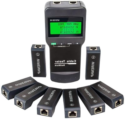 Netwerkkabeltester - Kabeltester PoE - Netwerk Fouten Opsporen - Meet Kabellengte - 300 m - One Color