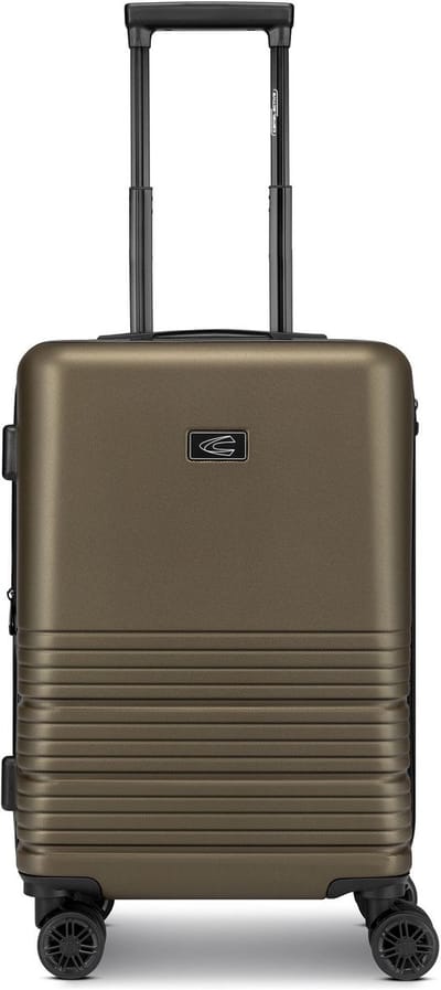 camel active Hanoi 4 wielen Cabinewagen S 55 cm met uitbreidingsplooi - Harde bagage - Combinatieslot - khaki
