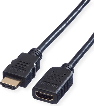 VALUE HDMI High Speed Cable met Netwerk M-F, 1 m