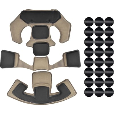 Coussinets de casque en mousse à mémoire de forme, tapis de protection de remplacement pour accessoires de casque Team Wendy écorce tannante