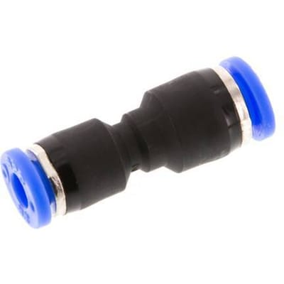 3/16'' x 1/4'' PBT Insteekfitting NBR [2 Stuks]