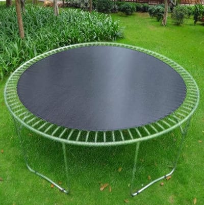 Trampoline Mat - Vervangendehoes - Bescherming Buiten - Waterdicht UV-bestendig - 366CM - Zwart