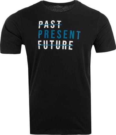 Heren T-shirt Athl. Dpt Morgan Zwart - S