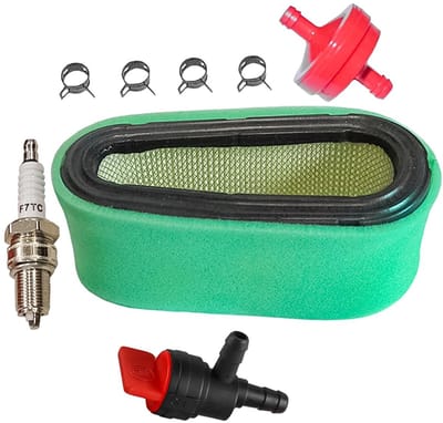 Dailygoods- Brandstoffilter Set - Luchtfilter - Voorfilter - Brandstofafsluitklep - Motorbescherming - Kunststof/Metaal