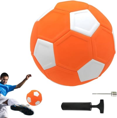 Curve Voetbal Maat 5 | Flexibele Trainingsbal voor Effect Schoten | Rubberen en Duurzaam