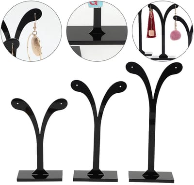 Dailygoods- Oorbelhouder Elegant Ontwerp - Sieradenboom - Sieraden Organizer - Armbandenhouder - Ringenhouder - Ruimtebesparend 3,5 inch - Sieradenhouder