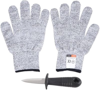 Oestermes - Oester Openende Handschoenen - Slijtvaste Kit - Geschikt