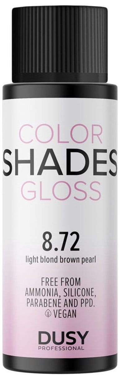 dusy professional Color Shades 8.72 Light Blonde Brown Pearl 60 ml
