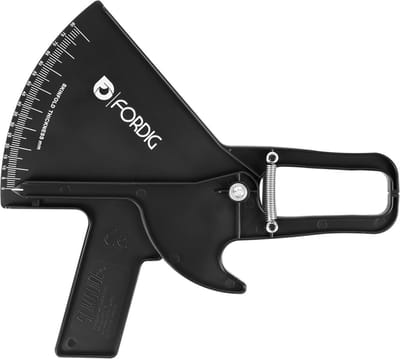 Huidplooimeter - Lichaamsvetmeter Vetpercentage meter - Fitnessdoelen Bereiken - Nauwkeurige Metingen - 275 x 3 x 25 cm - null