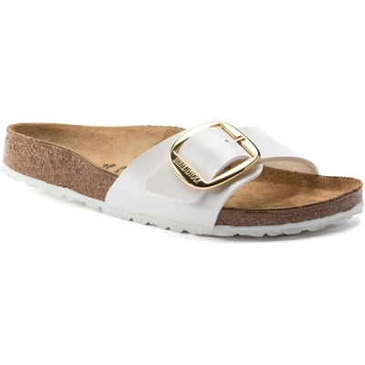 Dames sandalen Birkenstock Madrid Big Buckle Birko-Flor Patent