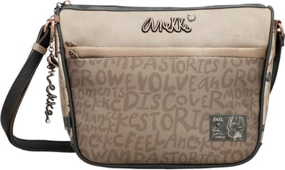 Anekke schoudertas Real Intentions Crossbody Bag Multicolor bruine