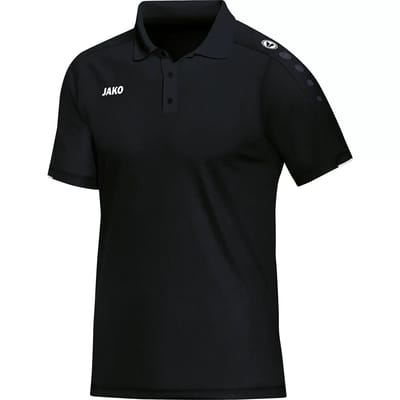 Jako Classico Polo Kinderen - Zwart | Maat: 140