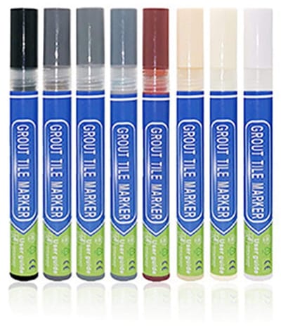 Voegenstift Set - Tegel Reparatie Pen - Muur en Vloer - Waterdichte Dekking - 2 mm Lijnbreedte - Diverse Kleuren