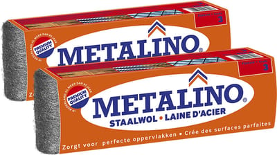 Metalino staalwol 3 - 2 x 200 gram