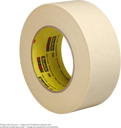 Afplaktape Scotch 202 18mmx50m crêpe beige | 48 stuks