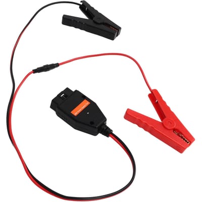 Connecteur OBD2 Économiseur de Mémoire ECU Universel Plug and Play Câble d'Alimentation d'Urgence pour Automobiles black