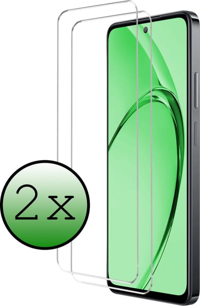 Screenprotector - 2 Stuks Geschikt voor OPPO A80 - Extra Sterk - Beschermglas - Gehard Glas - Tempered Glass - Screen Protector