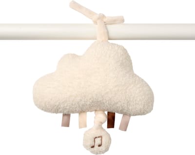 Nattou TEDDY Muziek Knuffel - Wolk - 15 cm - Ecru