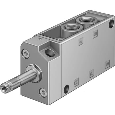 Festo 5/2 Monostabiel Lucht Magneetventiel G1/4 1000L/Min - 6211