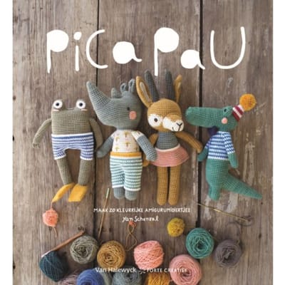 Maak 20 Kleurrijke Amigurumidiertjes - Pica Pau - Yan Schenkel