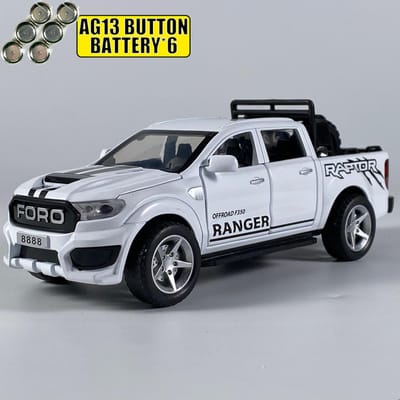 1:32 Ford Ranger Raptor Stijl Off Road Pick-up F350 Livery Editie Legering Spuitgietmodel Auto Bureau Display Verzamelaar Ornaments