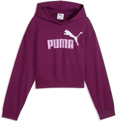 PUMA ess 2 color no. 1 logo short length hoodie tr g 686072-41