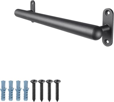 26 Inch Wandbeugel van Metaal voor Trap, Antislip Veiligheidsleuning, Geschikt voor Binnen en Buiten, Ideaal voor Ouderen en Personen met Beperkingen
