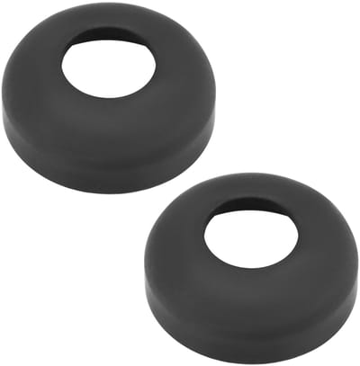 Dailygoods- Fiets Hub Cups - 2 Stuks - Staal - Achterwielnaaf - Buitendiameter 30 mm - Hoogte 10,8 mm - Zwart - Fietsnaven