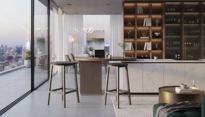 Barkrukken Set van 2 – House&Garden Vintage Bruin Zwart – 65 cm Zithoogte – Industriële Barstoelen Metaal & Hout – Met Voetensteun – Voor Keukeneiland, Bartafel & Eetkamer