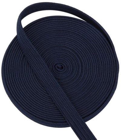 Jhubersproducts - Sageo wikkelkoord - Zwaardkoord voor katana - 5 m donkerblauw - Katoenen handvat touw - Perfect voor knutselen - Geschikt voor samur