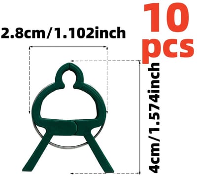 Livé® Planten clips – 10 stuks Verstelbare Tuinclips voor Klimplanten