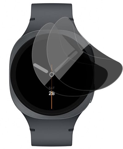 Privacy Screenprotector geschikt voor Samsung Galaxy Watch 8 44mm - 2x FlexGuard Screen Protector