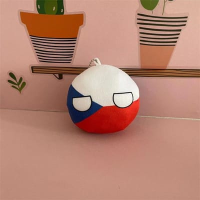 10cm Polandball Pluche Speelgoed Mexico Oekraïne Duitsland Countryball Knuffel Pop Hanger Huisdecoratie 10cm