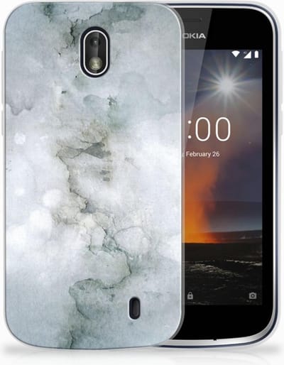 Hoesje maken Nokia 1 Painting Grey