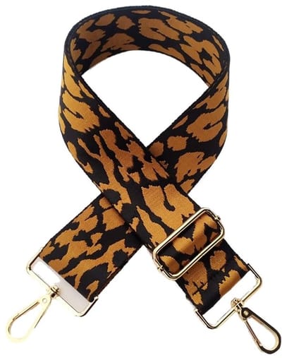 Verstelbare Schouderriem met Luipaardpatroon - 80-130 cm - 5 cm Breed - Perfect voor Handtassen