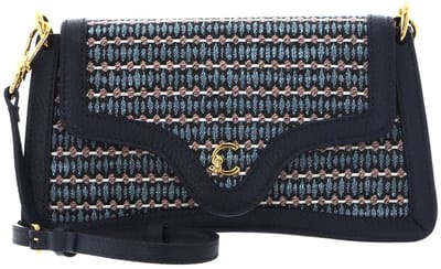 COCCINELLE schoudertas C-Me Hi-Tech Ama Tape. Crossbody Bag Multi Midnight / Midnight donkerblauw