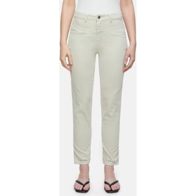 Closed Pedal Pusher Pants Sabbia Beige Size: W24L32 | Formal pants Outlet | Dames | Beige