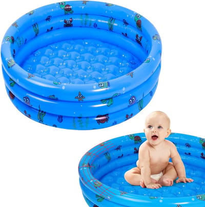 DailySupplies® Kinderzwembad met Glijbaan - Glijbaan - Speelzwembad