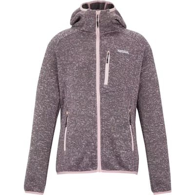 Dames Newhill Fleece hoodie met volledige ritssluiting en isolerende eigenschappen