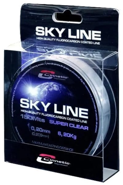 Cinnetic Sky Monofilament 150 M Transparant 0.370 mm