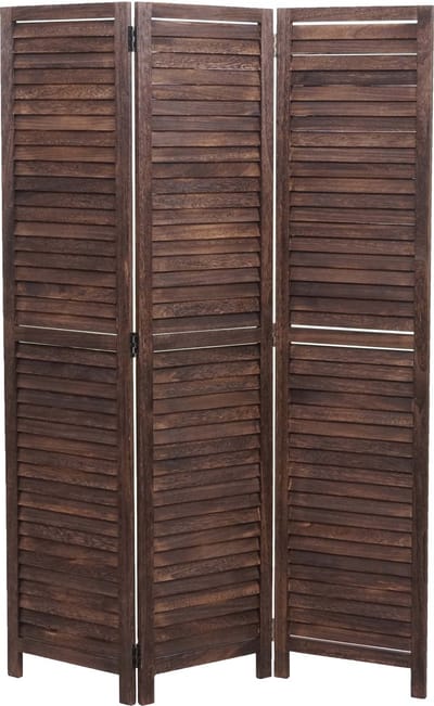 Kamerscherm MCW-C30, kamerscherm, shabby-look vintage, 170x120cm ~ bruin